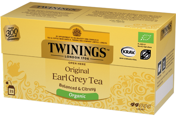 Økologisk Earl Grey te 25 poser