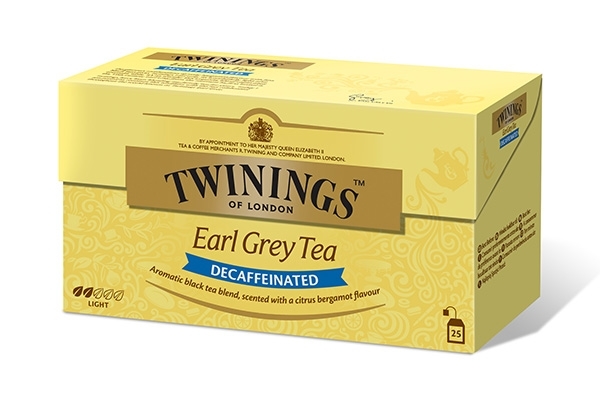 Koffeinfri Earl Grey te 25 poser